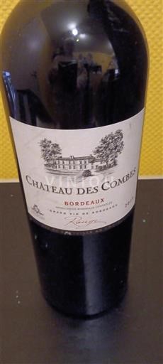 Bordeaux Château S Combes 2015