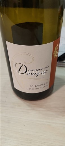 Thung lũng Rhône Côtes-du-rhône Domaine Dionysos la Devèze Không niên vụ