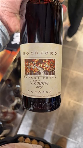 Južna Avstralija Barossa Valley Rockford Basket Press Shiraz 2017