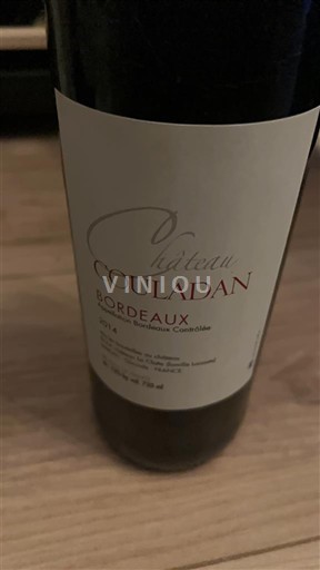Bordeaux Château Coudadan 2014