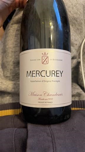Bourgogne Mercurey Maison Chandesais 2016