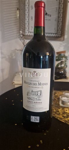 Bordeaux Haut-Médoc Château Moulin des Moines 2014