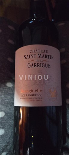 Langvedok Languedoc Château Saint Martin de la Garrigue Bronzénelle 2019