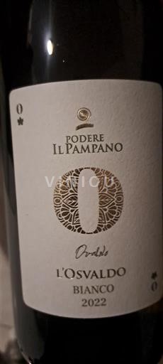 Toscane Podere Il Pampano L'Osvaldo 2022