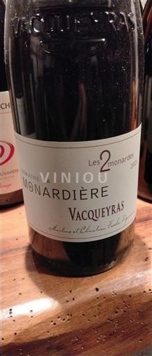 Rhône Valley Vacqueyras Domaine La Monardière Les 2 Monardes 2021