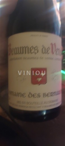 Thung lũng Rhône Beaumes de Venise Domaine S Bernardins Không niên vụ