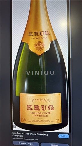 Champagne Krug Grande 169ème Édition Non Millésimé