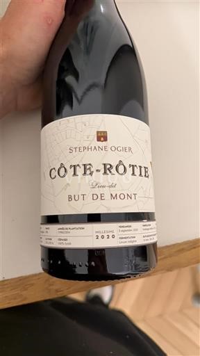 Thung lũng Rhône Côte-rôtie Stéphane Ogier But de Mont 2020