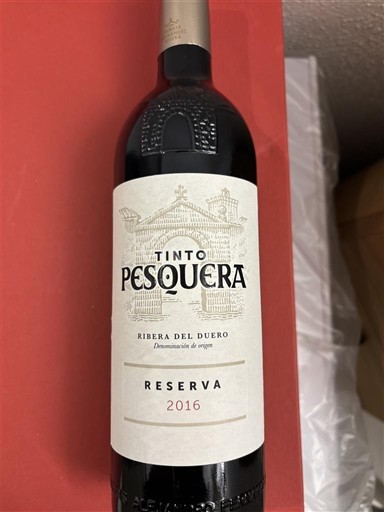 Castiglia e León Ribera del Duero Pesquera Reserva 2016