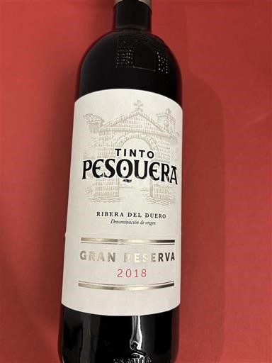 Castiglia e León Ribera del Duero Pesquera Gran Reserva 2018