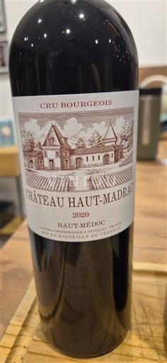Bordeaux Haut-Médoc Château Haut-Madrac 2020