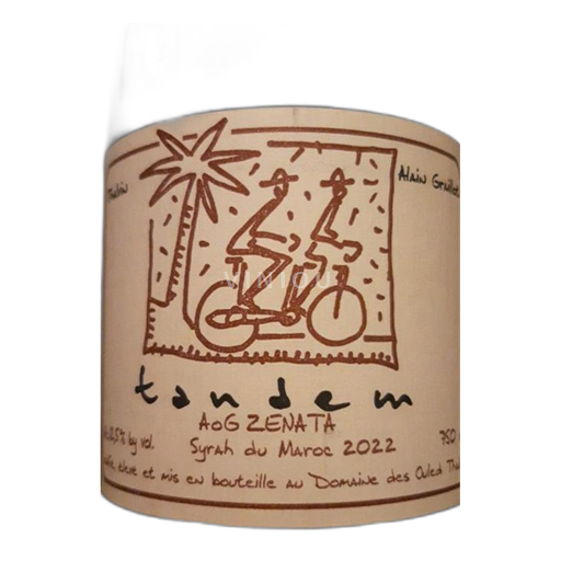 Benslimane Rượu vang Benslimane Domaine Ouled Thaleb Tandem 2022