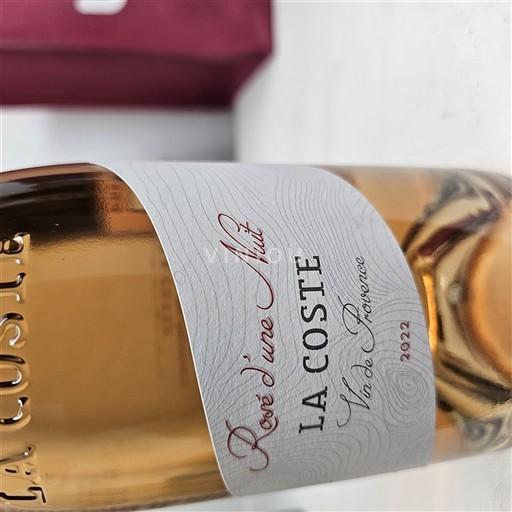 Provence Coteaux d'Aix-en-Provence La Coste Rosé d'une Nuit 2022