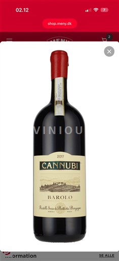 Piamonte Barolo Paolo Scavino Cannubi 2017