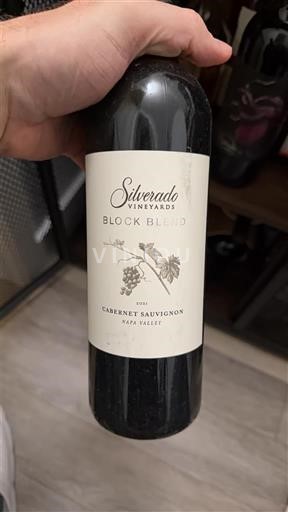 Vùng trồng nho được cấp phép California Napa Valley Silverado Vineyards Block Blend 2018