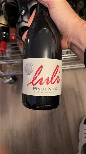 Vùng trồng nho được cấp phép California Santa Lucia Highlands Luli Pinot Noir 2022