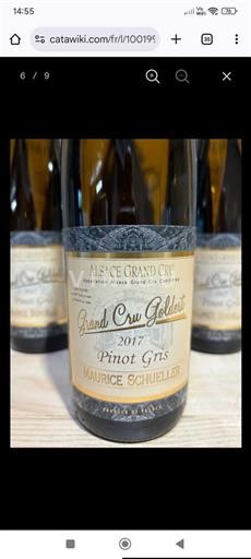 Alsace Pinot xám Grand Cru Maurice Schueller Grand Cru Gloeckelberg 2019