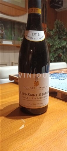 Bourgogne Nuits-saint-georges Premier Cru Doudet Naudin 1er Cru Les Bousselots 2018