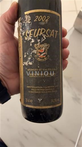 Lombardiet Sforzatovin fra Valtellina F.lli Bettini Sfursat 2002