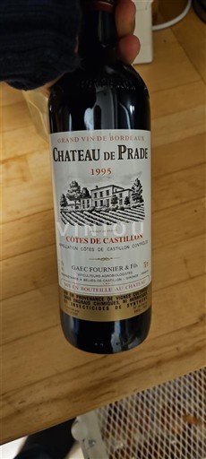 Bordéus Não especificado Château Prade 1995