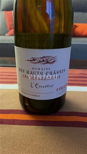 Thung lũng Rhône Crozes-hermitage Domaine S Hauts Châssis L'Essentiel 2020