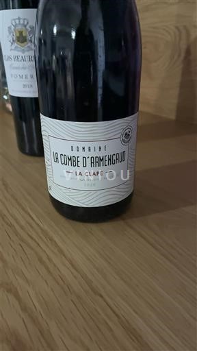 Linguadoca La Clape Domaine La Combe d'Armingaud 2020
