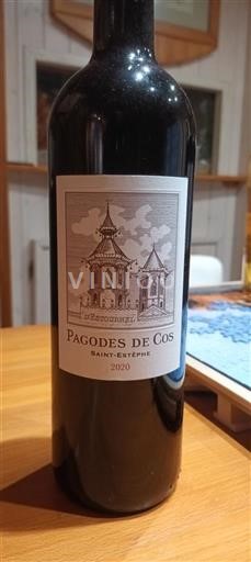 Bordéus Saint-Estèphe Château Cos d'Estournel Les Pagodes de Cos 2020