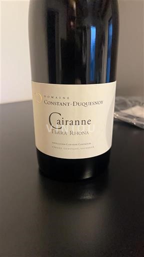 Rona dolina Cairanne Domaine Constant-Duquesnoy Terra Rhona 2020
