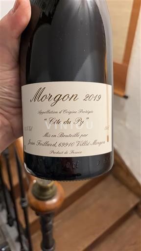 Beaujolais Morgon Jean Foillard Côte du Py 2019