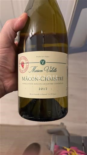 Bourgogne Mâcon và Mâcon-villages Maison Valette Vieilles vignes 2017