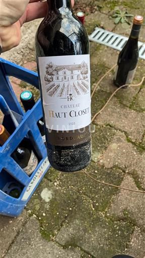 Bordeaux Bordeaux superiore Château Haut Closel 2003