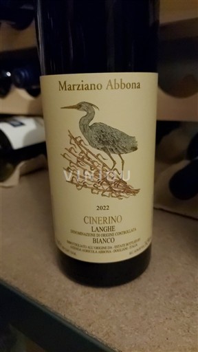 Piemonte Langhe Marziano Abbona Cinerino 2022