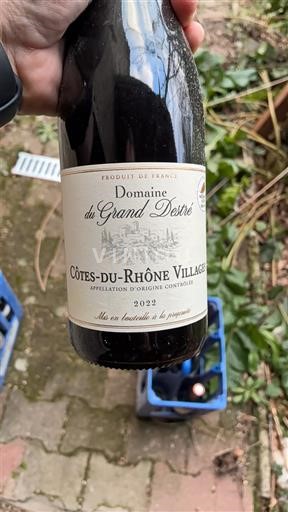 Vallée du Rhône Côtes-du-rhône-villages Domaine Grand Destre 2022