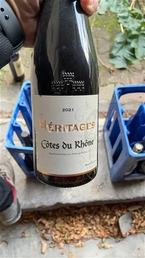 Thung lũng Rhône Côtes-du-rhône Paul Jaboulet Aîné Les Héritages 2021