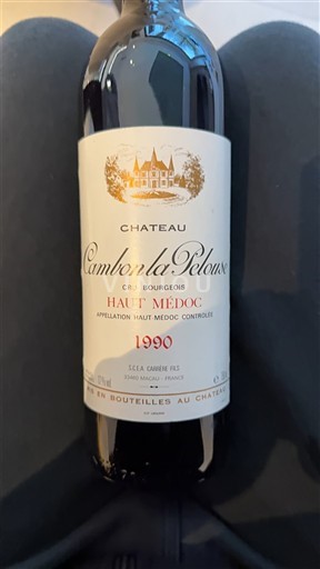 Bordeaux Haut-Médoc Château Cambon la Pelouse 1990