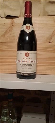 Bourgogne Mercurey Domaine La Framboisière Vieilles Vignes 2011