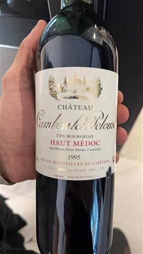 Bordeaux Haut-Médoc Château Cambon la Pelouse 1995