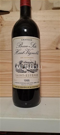 Bordéus Saint-Estèphe Château Beau-Site Haut-Vignoble 1995