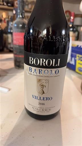 Piedmont Wines Barolo Boroli Villero 2016