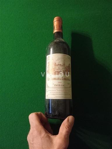 Bordéus Pauillac Château Longueville Les Tourelles de Longueville 2000