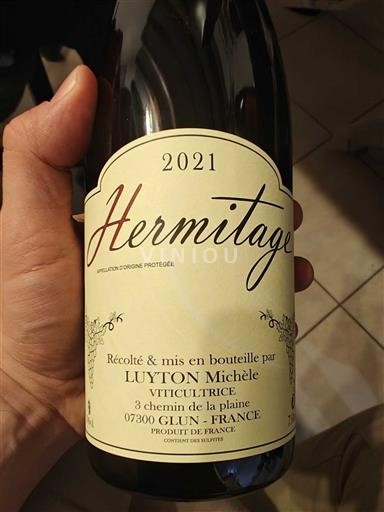Rhône Valley Hermitage Luyton Michèle 2021