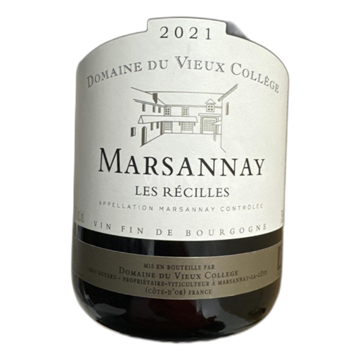 Burgundija Marsannay Domaine du Vieux Collège Les Récilles 2021