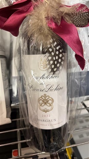 Wines Rouge sec Confidences de Prieuré-Lichine Château Siran 2022 France Bordeaux Margaux AOC