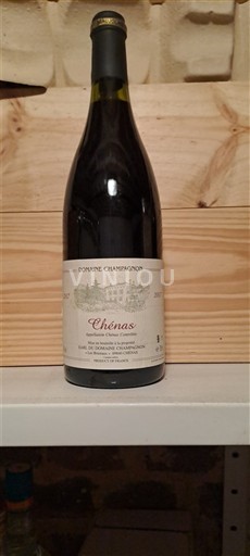Beaujolais Chénas Domaine Champagnon 2007