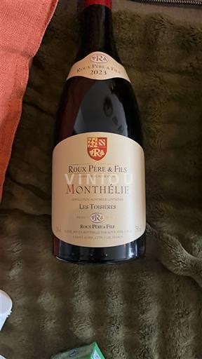 Burgundsko Monthélie Roux Père & Fils Les Toisières 2023