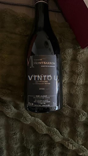 Bourgogne Viré-clessé Domaine Montbarbon Quintaine 2023