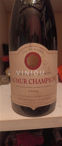 Thung lũng sông Loire Saumur-champigny Réserve des Vignerons 1996