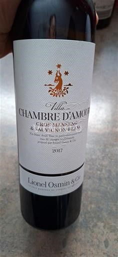 Tây Nam Côtes de Gascogne Lionel Osmin & Cie Chambre d'Amour 2017