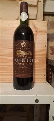 Langvedok Corbières Domaine Fontsainte Réserve La Demoiselle 2001