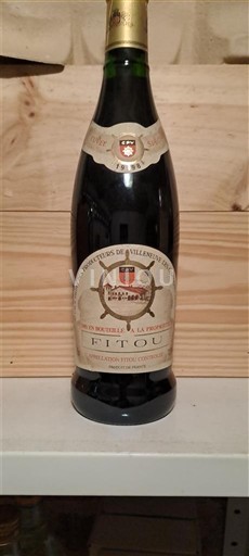 Langvedok Fitou Les Maîtres Vignerons de Villeneuve La Permission 1998